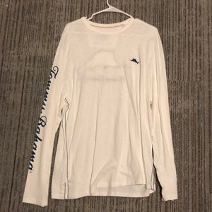 White Long Sleeve Tommy Bahama shirt